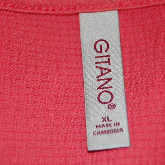 Gitano Size XL Cross-Front Shirt - Picture 4 of 5
